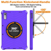 For Lenovo Tab P11 Gen2/P11 Pro/Pad Pro Spider King Silicone Protective Tablet Case(Purple)