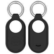 For Samsung Galaxy SmartTag 2 Location Tracker Portable Silicone Protective Case(Black)