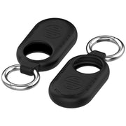 For Samsung Galaxy SmartTag 2 Location Tracker Portable Silicone Protective Case(Black)