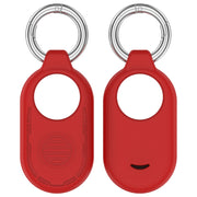 For Samsung Galaxy SmartTag 2 Location Tracker Portable Silicone Protective Case(Red)