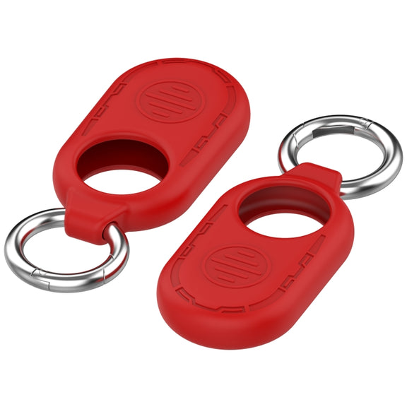 For Samsung Galaxy SmartTag 2 Location Tracker Portable Silicone Protective Case(Red)