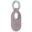 For Samsung Galaxy SmartTag 2 Location Tracker Portable Silicone Protective Case(Purple) - SmartTag Accessories by PMC TechLife | Online Shopping South Africa | PMC TechLife