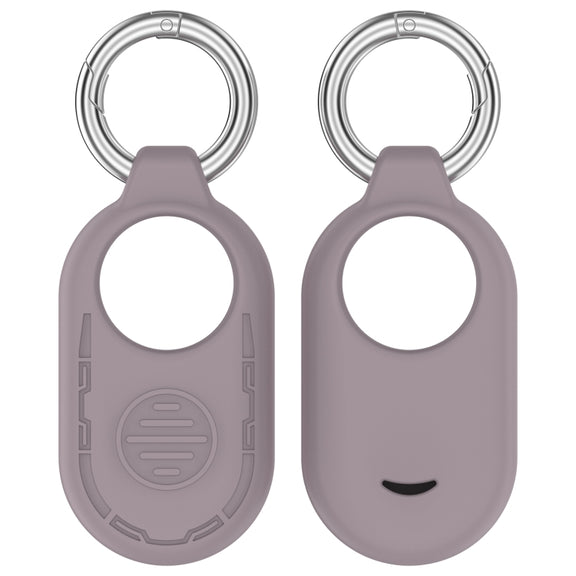 For Samsung Galaxy SmartTag 2 Location Tracker Portable Silicone Protective Case(Purple)