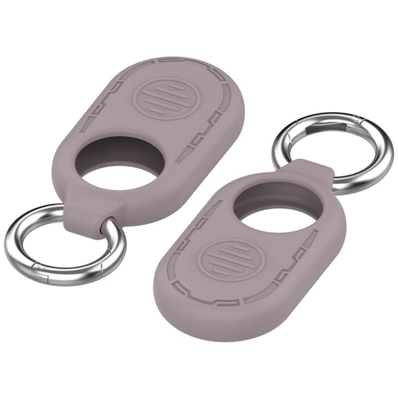 For Samsung Galaxy SmartTag 2 Location Tracker Portable Silicone Protective Case(Purple)