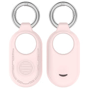 For Samsung Galaxy SmartTag 2 Location Tracker Portable Silicone Protective Case(Light Pink)