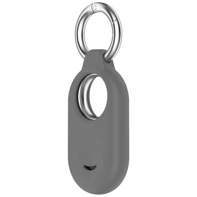 For Samsung Galaxy SmartTag 2 Location Tracker Portable Silicone Protective Case(Dark Grey)