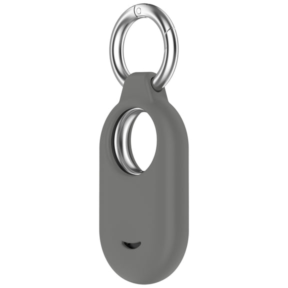For Samsung Galaxy SmartTag 2 Location Tracker Portable Silicone Protective Case(Dark Grey)