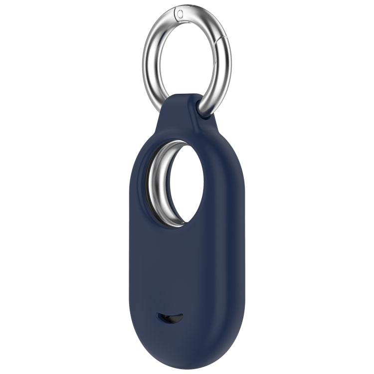 For Samsung Galaxy SmartTag 2 Location Tracker Portable Silicone Protective Case(Midnight Blue)