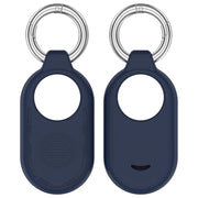 For Samsung Galaxy SmartTag 2 Location Tracker Portable Silicone Protective Case(Midnight Blue)