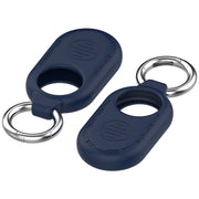 For Samsung Galaxy SmartTag 2 Location Tracker Portable Silicone Protective Case(Midnight Blue)