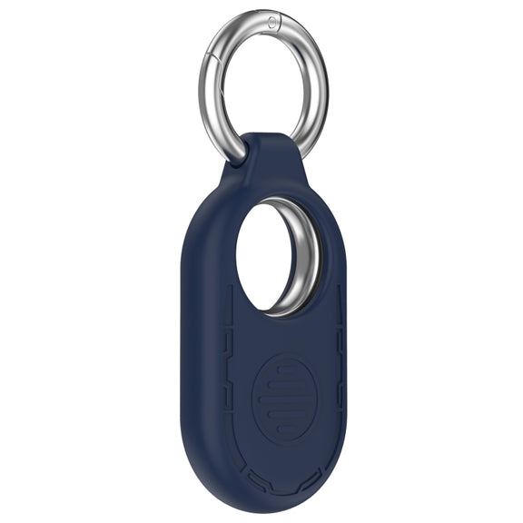 For Samsung Galaxy SmartTag 2 Location Tracker Portable Silicone Protective Case(Midnight Blue)