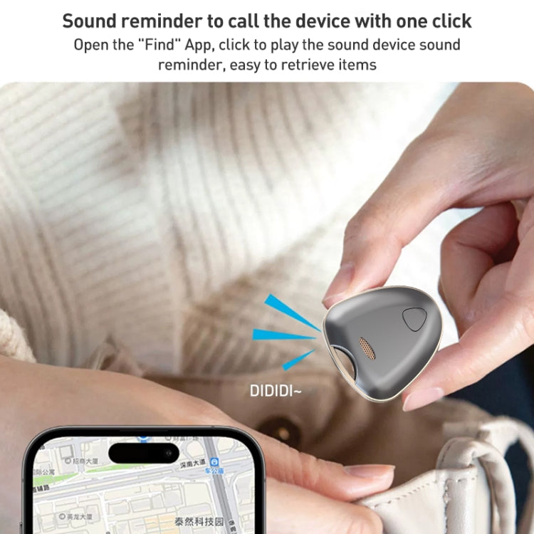 Portable Life Water-resistant Positioning Anti-lost Device(Grey)