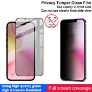 For iPhone 16e imak HD Full Screen Anti-spy Tempered Glass Protective Film