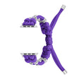 For Apple Watch Ultra 49mm Chrysanthemum Beads Paracord Braided Watch Band(Purple) - free shipping - PMC TechLife - Order now!