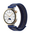 18mm Universal Nylon Loop Watch Band(Royal Blue Orange) - 18mm Bands by PMc TechLife | Online Shopping South Africa | PMc TechLife | Buy Now Pay Later Mobicred