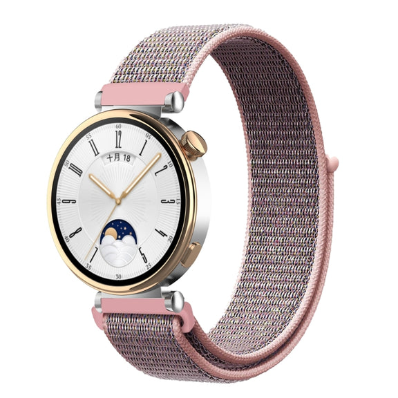 18mm Universal Nylon Loop Watch Band(Pink Sand)
