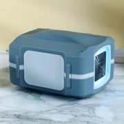 T&G TG661 Colorful LED Portable Outdoor Wireless Bluetooth Speaker(Grey)