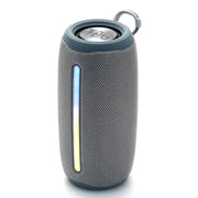 T&G TG663 Portable Colorful LED Wireless Bluetooth Speaker Outdoor Subwoofer(Grey)