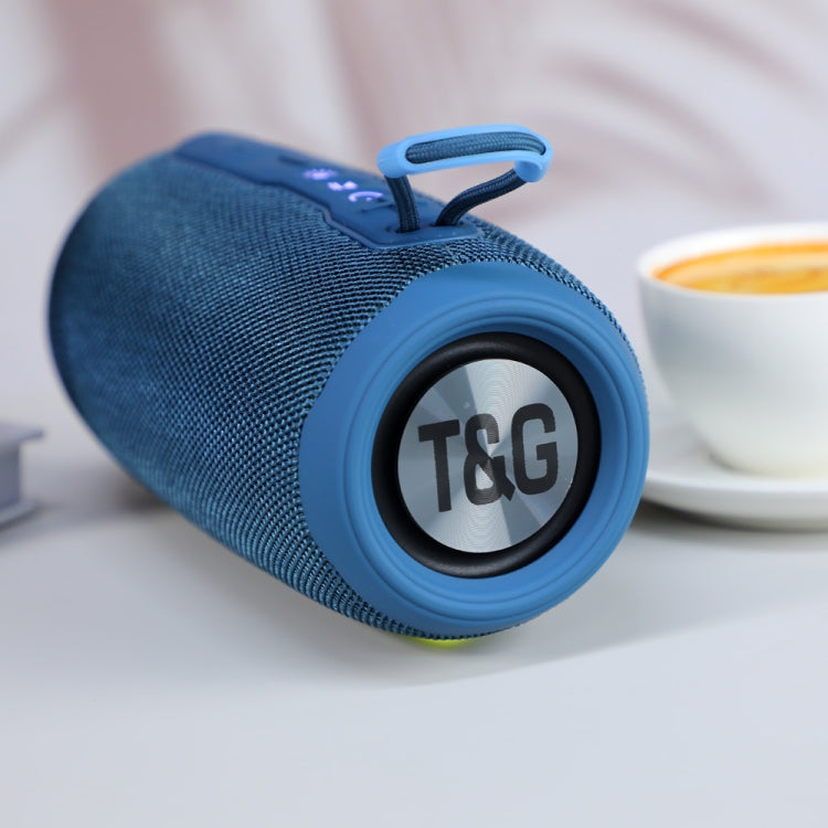 T&G TG663 Portable Colorful LED Wireless Bluetooth Speaker Outdoor Subwoofer(Red)