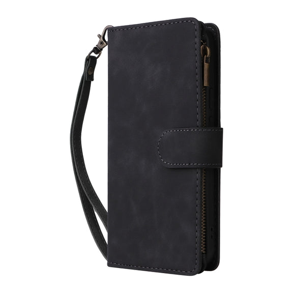 For Google Pixel 9 Pro Multifunctional Multi-Card Wallet Phone Leather Case(Black)