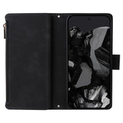 For Google Pixel 9 Pro Multifunctional Multi-Card Wallet Phone Leather Case(Black)