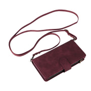 For Google Pixel 9 Pro Multifunctional Multi-Card Wallet Phone Leather Case(Wine Red)