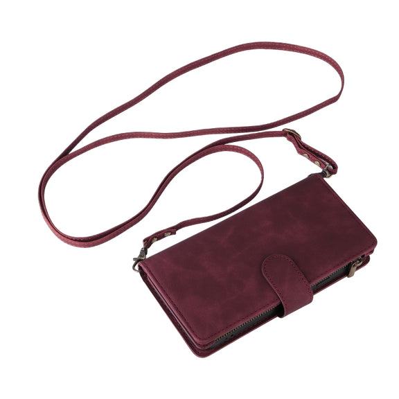 For Google Pixel 9 Pro Multifunctional Multi-Card Wallet Phone Leather Case(Wine Red)