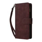 For Google Pixel 9 Pro Multifunctional Multi-Card Wallet Phone Leather Case(Coffee)