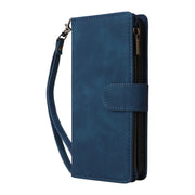 For Google Pixel 9 Multifunctional Multi-Card Wallet Phone Leather Case(Blue)