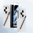 For OPPO Find N3 Integrated Skin Feel PC Phone Case with Pen / Pen Box(White) - Find N3 Cases by PMC TechLife | Online Shopping South Africa | PMC TechLife | Buy Now Pay Later Mobicred