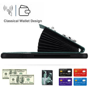 For iPhone SE 2022 / 2020 / 8 / 7 Organ Card Bag Ring Holder Phone Case(Green)