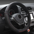 D Style Car Universal Anti-skid Steering Wheel Cover, Diameter: 38cm(Black Red Line) - Steering Wheel Accessories by PMC TechLife | Online Shopping South Africa | PMC TechLife | Buy Now Pay Later Mobicred