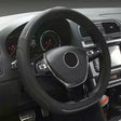 D Style Car Universal Anti-skid Steering Wheel Cover, Diameter: 38cm(Black) - Steering Wheel Accessories by PMC TechLife | Online Shopping South Africa | PMC TechLife | Buy Now Pay Later Mobicred