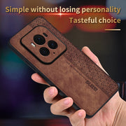 For Honor Magic6 Ultimate AZNS 3D Embossed Skin Feel Phone Case(Sapphire Blue)