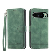 For Google Pixel 9 Dierfeng Dream Line TPU + PU Leather Phone Case(Green)