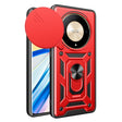 For Honor X9b Sliding Camera Cover Design TPU+PC Phone Case(Red) - Honor Cases by PMC TechLife | Online Shopping South Africa | PMC TechLife | Buy Now Pay Later Mobicred