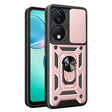 For Honor X7b Sliding Camera Cover Design TPU+PC Phone Case(Rose Gold) - Honor Cases by PMC TechLife | Online Shopping South Africa | PMC TechLife | Buy Now Pay Later Mobicred
