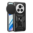 For Honor Magic6 Pro Sliding Camera Cover Design TPU+PC Phone Case(Black) - Honor Cases by PMC TechLife | Online Shopping South Africa | PMC TechLife | Buy Now Pay Later Mobicred
