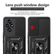 For Honor 200 Sliding Camera Cover Design TPU+PC Phone Case(Rose Gold)