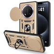 For Honor X60 Pro / X9c Sliding Camera Cover Design TPU+PC Phone Case(Gold) - free shipping - PMC TechLife - Order now!