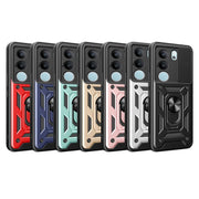 For vivo S17 Pro 5G/V29 5G Sliding Camera Cover Design TPU+PC Phone Case(Gold)