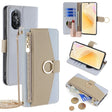 For Huawei nova 8 Crossbody Litchi Texture Leather Phone Case(Blue) - Huawei Cases by PMC TechLife | Online Shopping South Africa | PMC TechLife | Buy Now Pay Later Mobicred
