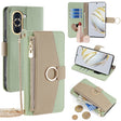 For Huawei nova 10 Crossbody Litchi Texture Leather Phone Case(Green) - Huawei Cases by PMC TechLife | Online Shopping South Africa | PMC TechLife | Buy Now Pay Later Mobicred