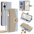 For Huawei nova 11 4G Crossbody Litchi Texture Leather Phone Case(Blue) - free shipping - PMC TechLife - Order now!