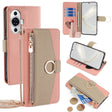 For Huawei nova 11 4G Crossbody Litchi Texture Leather Phone Case(Pink) - Huawei Cases by PMC TechLife | Online Shopping South Africa | PMC TechLife | Buy Now Pay Later Mobicred