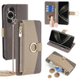 For Huawei nova 11 Pro 4G/nova 11 Ultra 4G Crossbody Litchi Texture Leather Phone Case(Grey) - Huawei Cases by PMC TechLife | Online Shopping South Africa | PMC TechLife | Buy Now Pay Later Mobicred