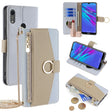 For Huawei Y6 2019 / Y6s 2019 Crossbody Litchi Texture Leather Phone Case(Blue) - Huawei Cases by PMC TechLife | Online Shopping South Africa | PMC TechLife | Buy Now Pay Later Mobicred