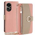For Huawei nova 12 5G Crossbody Litchi Texture Leather Phone Case(Pink) - Huawei Cases by PMC TechLife | Online Shopping South Africa | PMC TechLife | Buy Now Pay Later Mobicred
