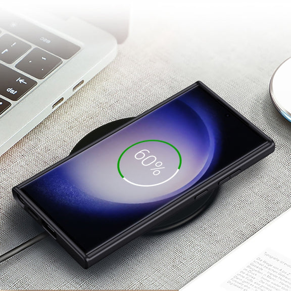 For Samsung Galaxy S24+ 5G Skin Series Frosted PC + TPU Phone Case(Black)