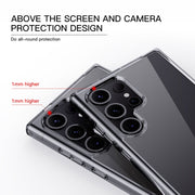 For Samsung Galaxy S24 5G Crystal Series PC + TPU Phone Case(Transparent)